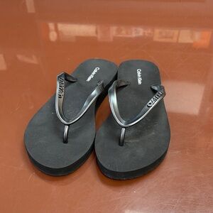 Calvin Klein Black Sandals